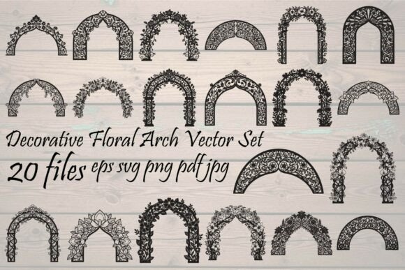 Decorative Floral Arch Bundle
