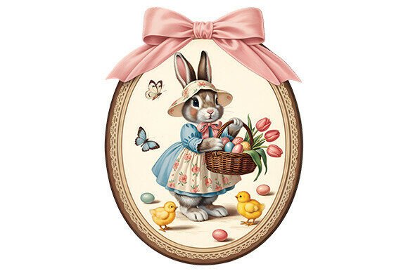 Floral Easter Bunny PNG: A Designer's Review of Graphics and Illustrations